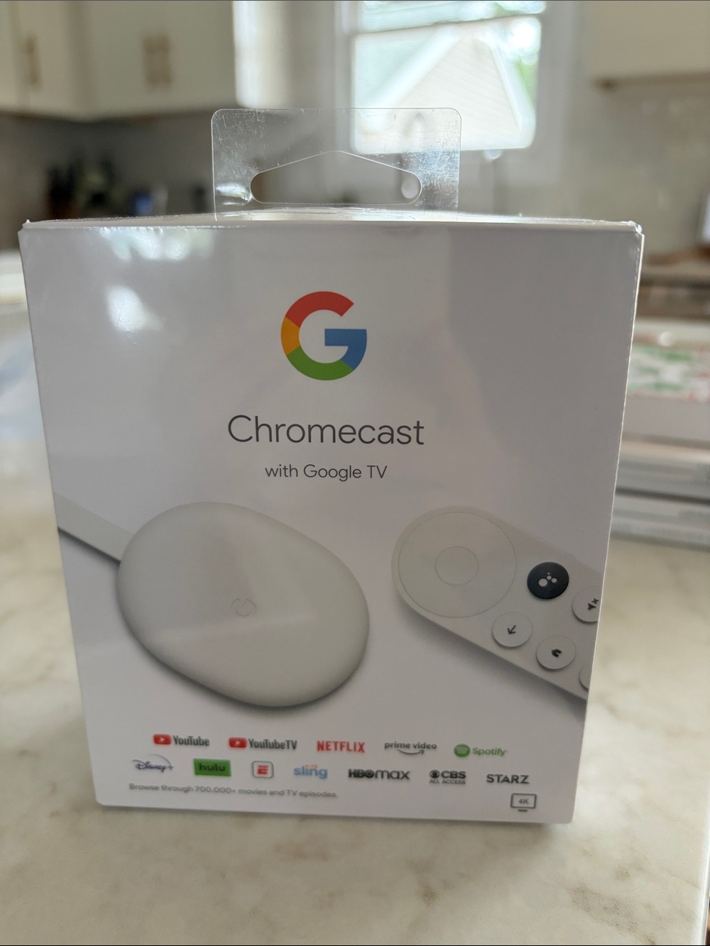 Google Chromecast with Google TV - Streaming Device